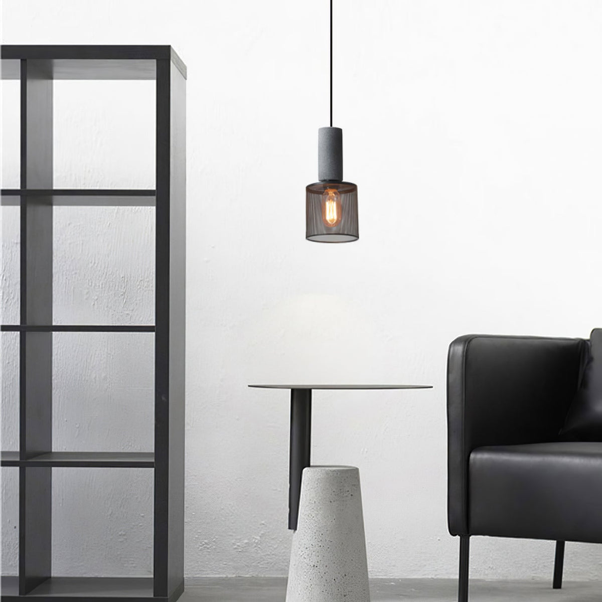 Xiyel Cement Mesh Pendant Light