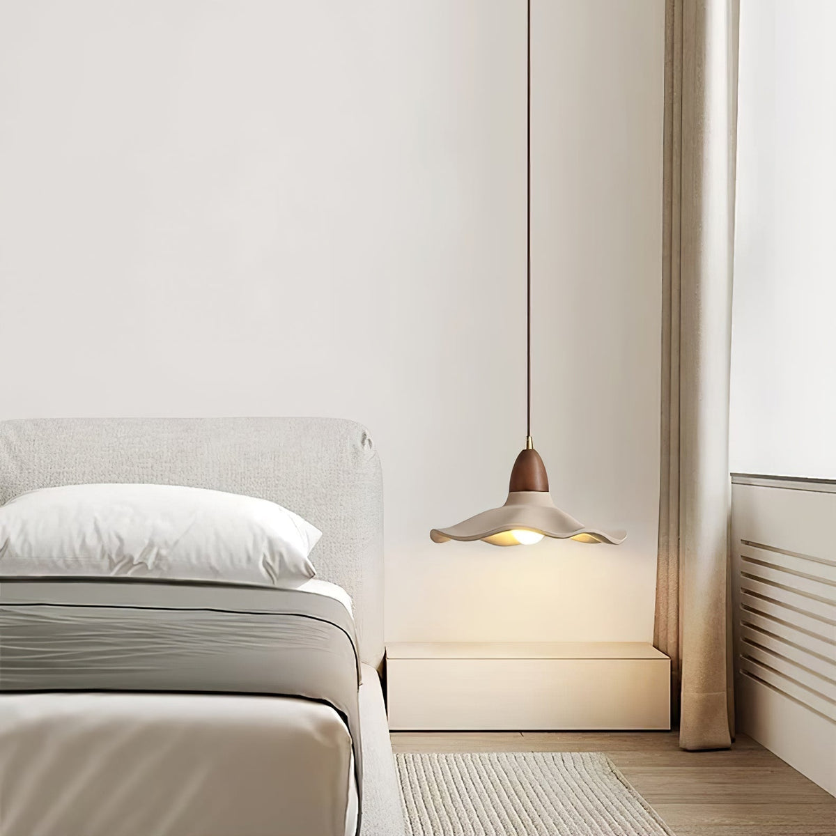 Siro Cement Wave Pendant Light