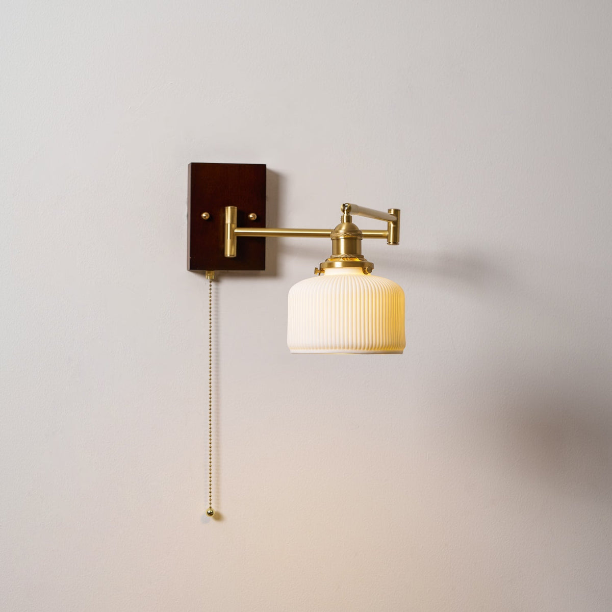 Bosia Ceramic Geometry Indoor Wall Light
