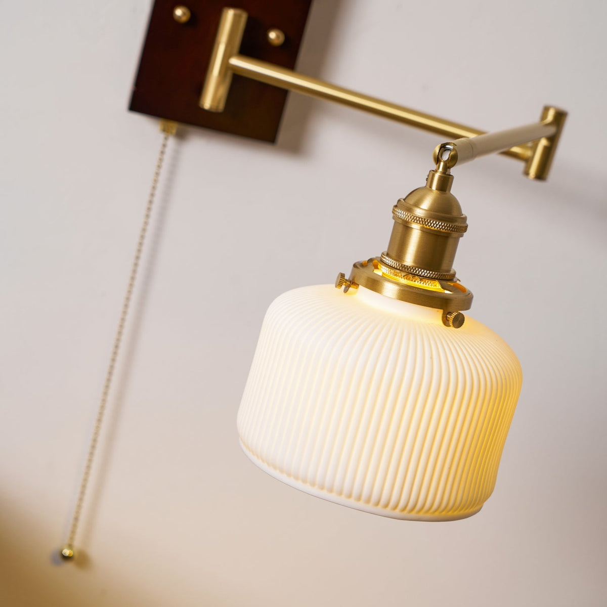 Bosia Ceramic Geometry Indoor Wall Light