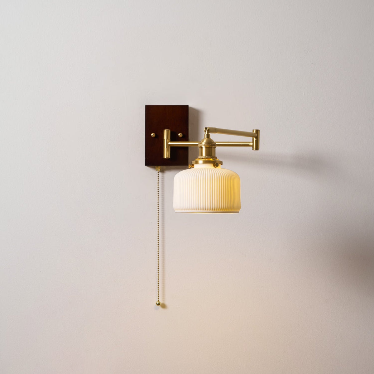 Bosia Ceramic Geometry Indoor Wall Light