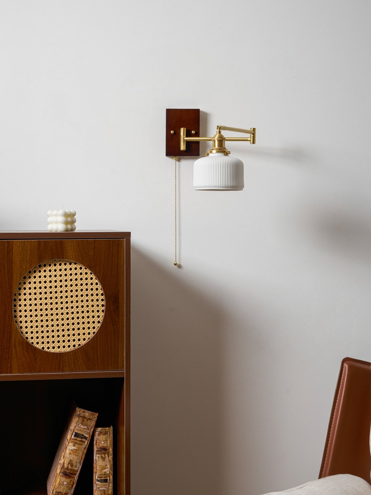 Bosia Ceramic Geometry Indoor Wall Light