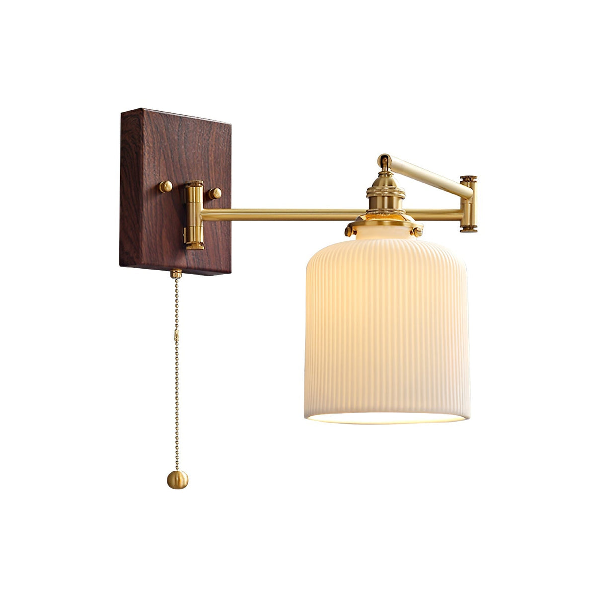 Bosia Ceramic Geometry Indoor Wall Light