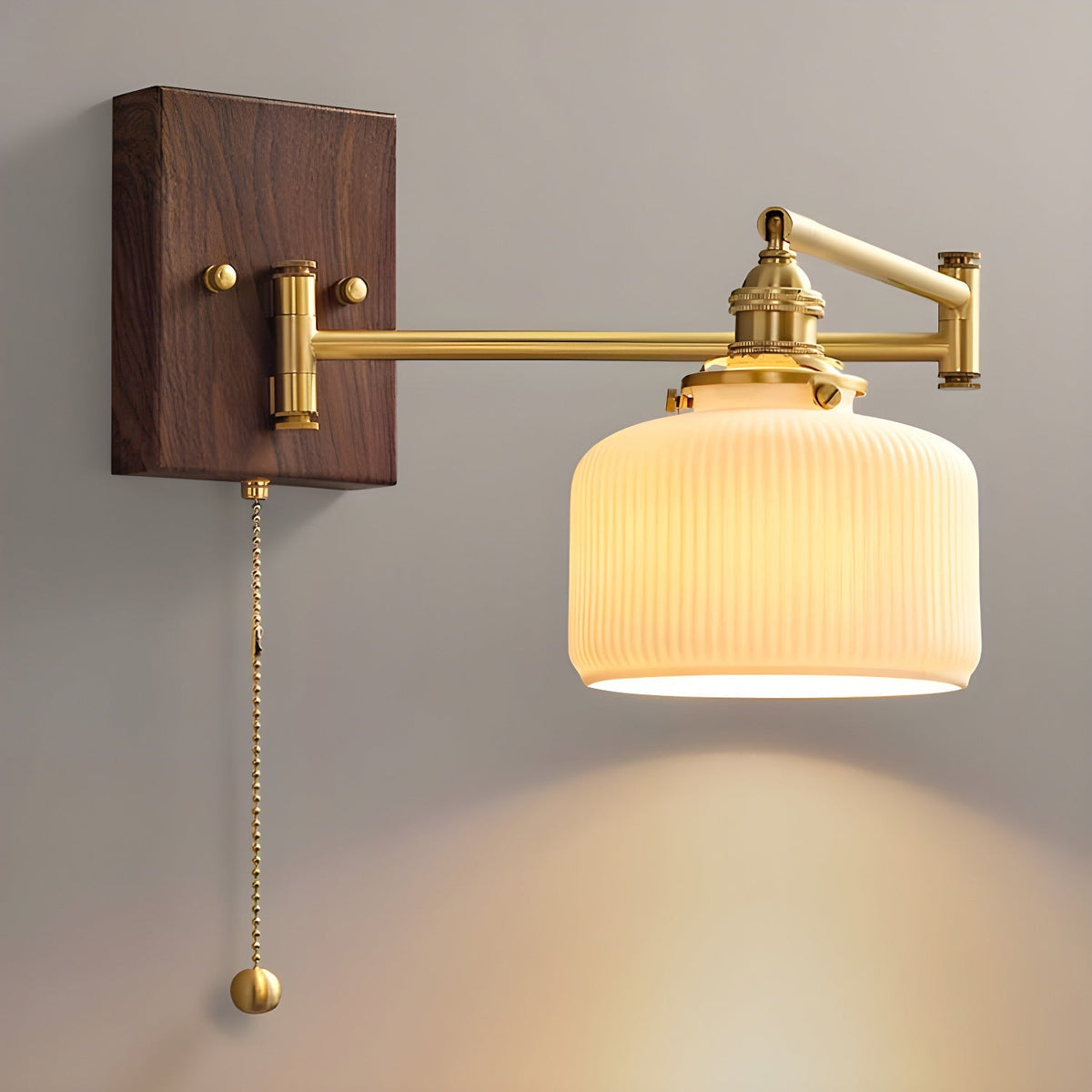 Bosia Ceramic Geometry Indoor Wall Light