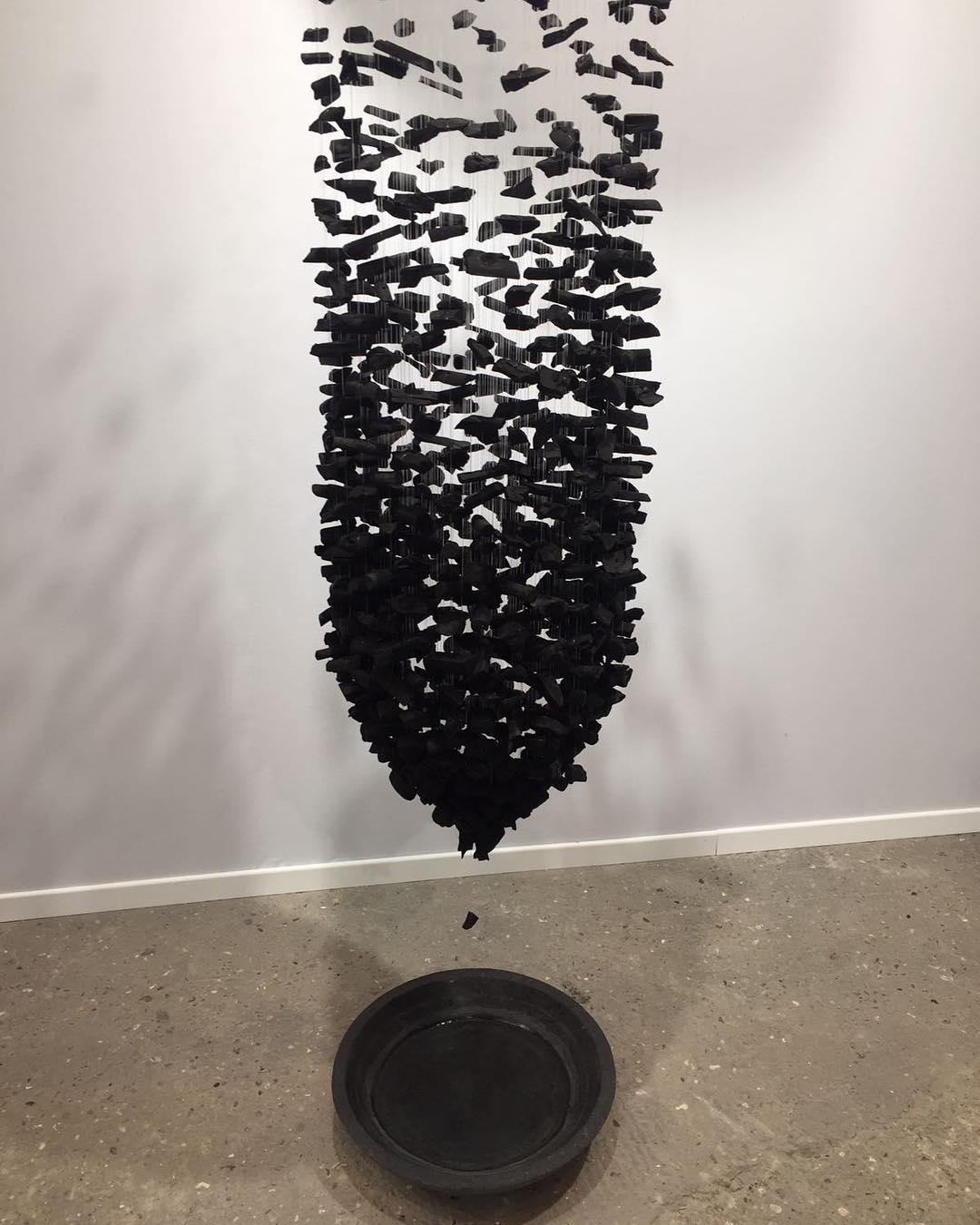 Jemei Black Stones Chandelier