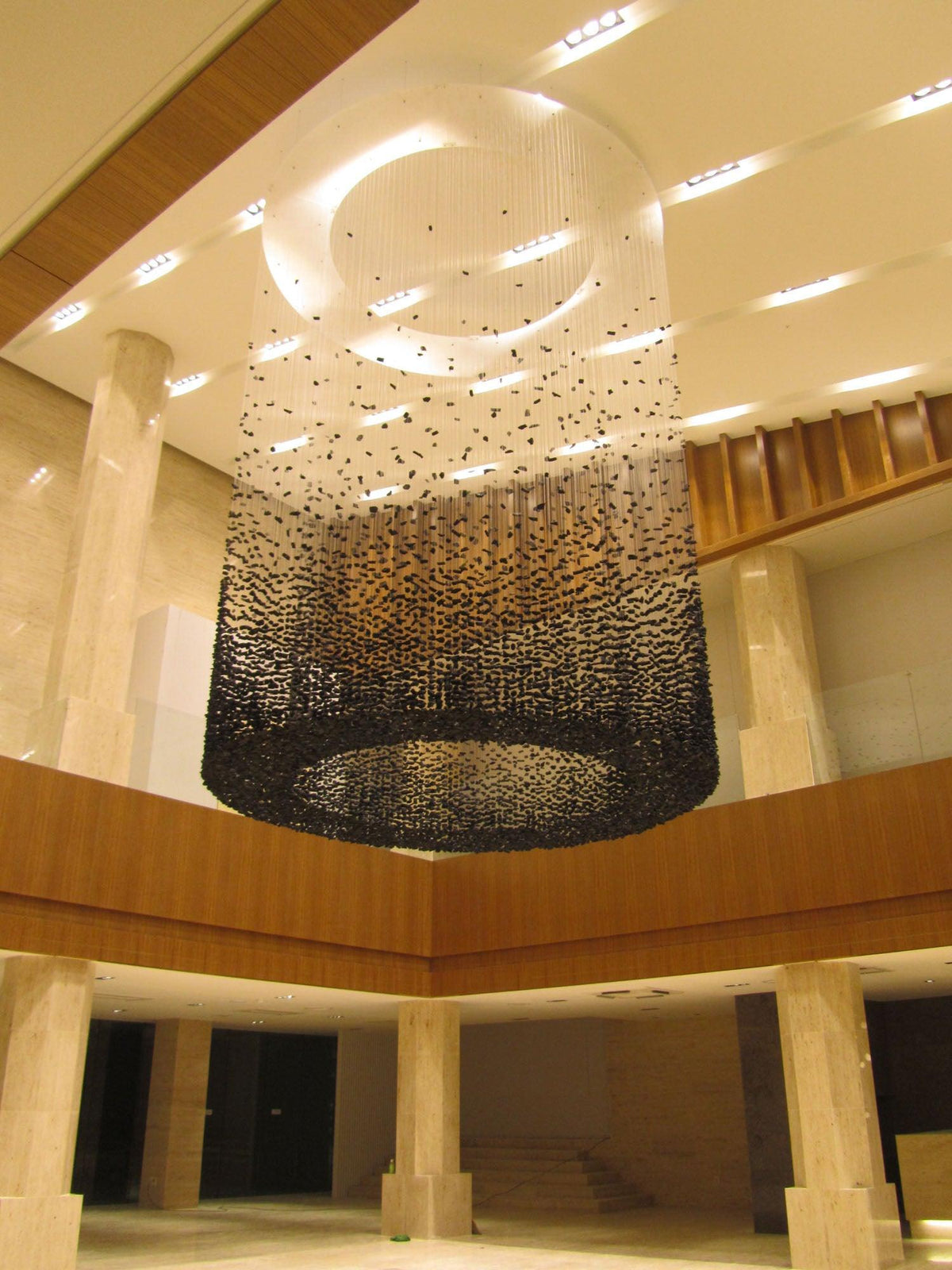 Jemei Black Stones Chandelier