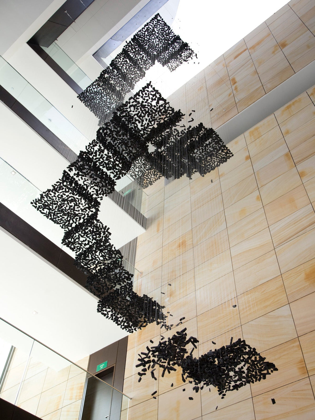 Jemei Black Stones Chandelier