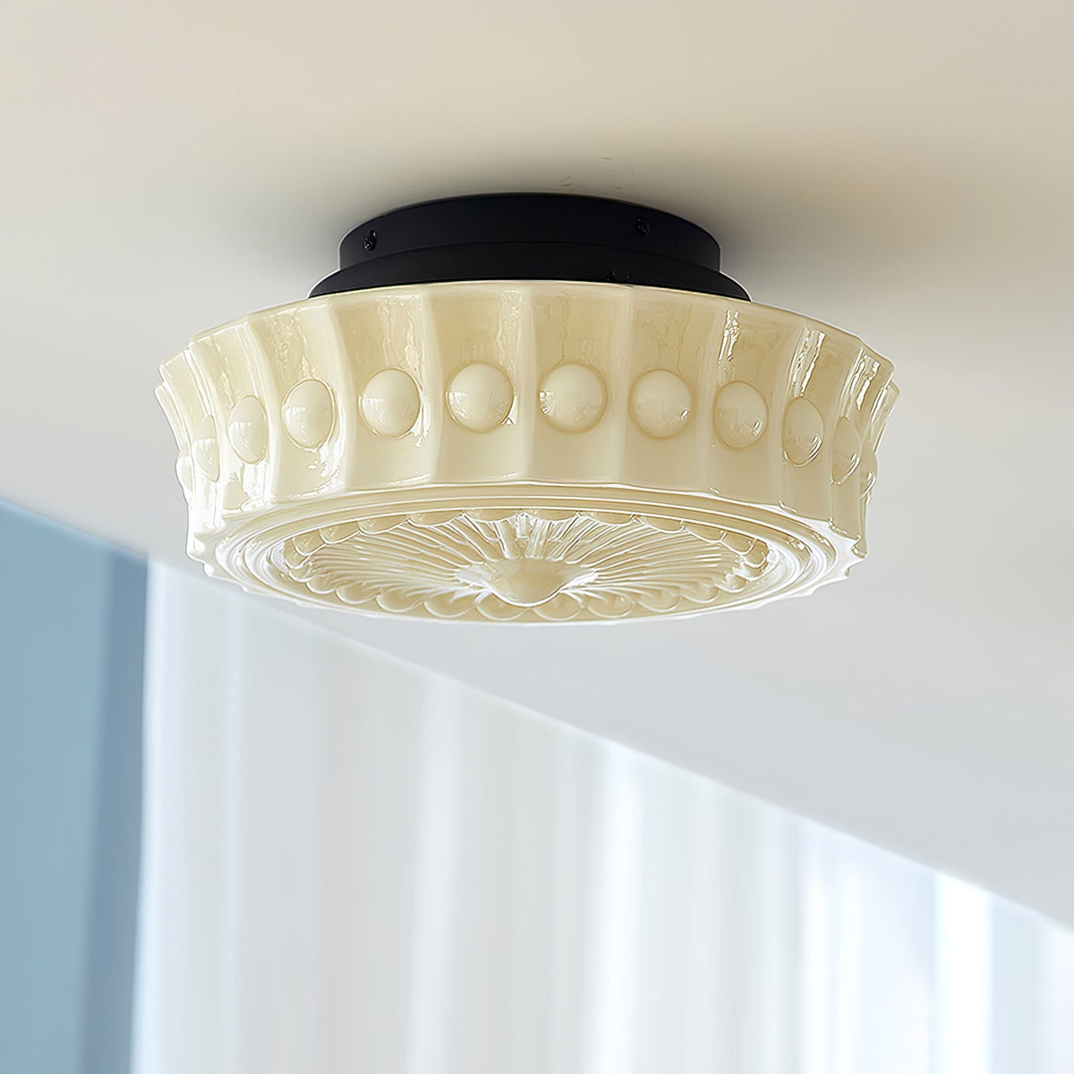 Jeiya Charles Edwards Flush Mount Ceiling Light