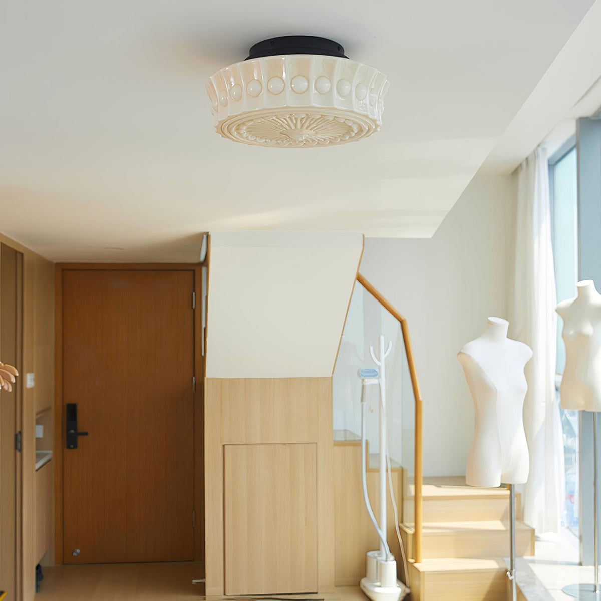 Jeiya Charles Edwards Flush Mount Ceiling Light