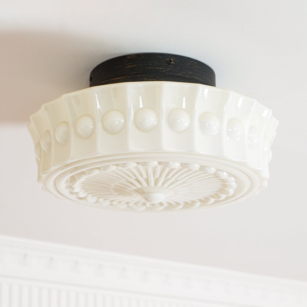 Jeiya Charles Edwards Flush Mount Ceiling Light