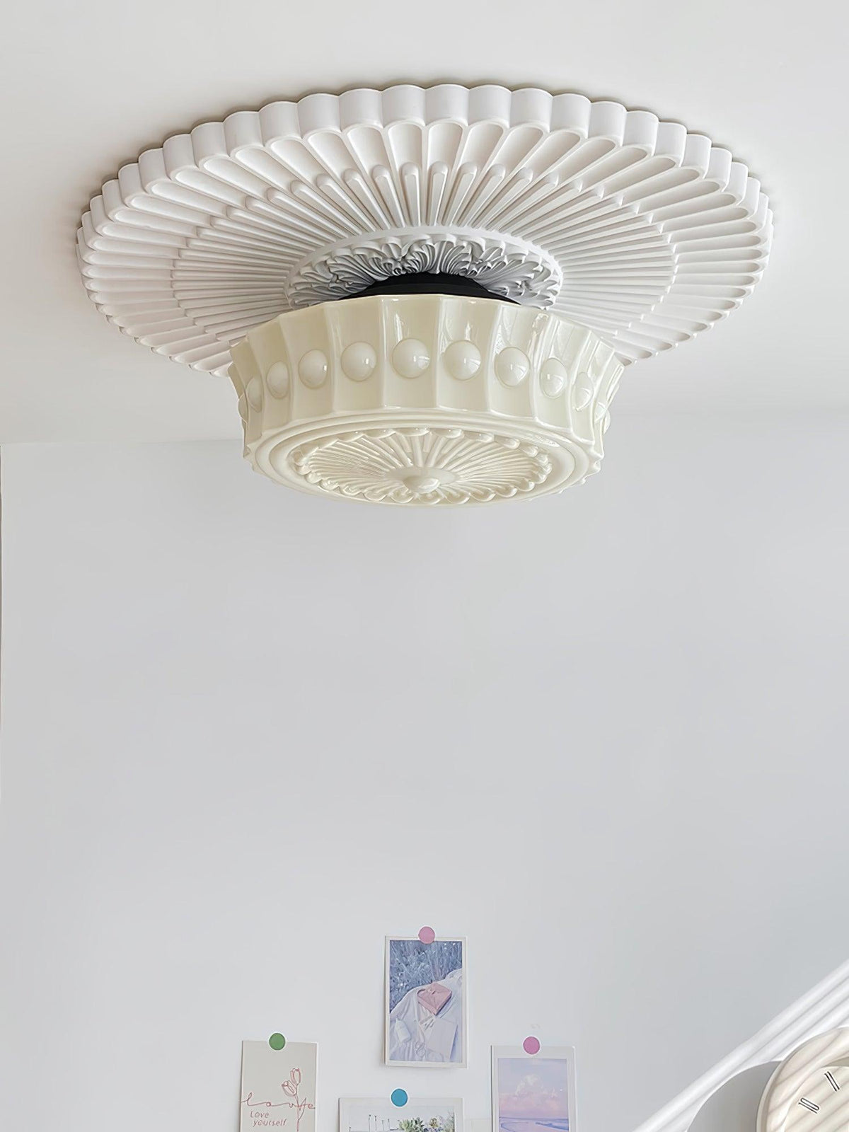 Jeiya Charles Edwards Flush Mount Ceiling Light