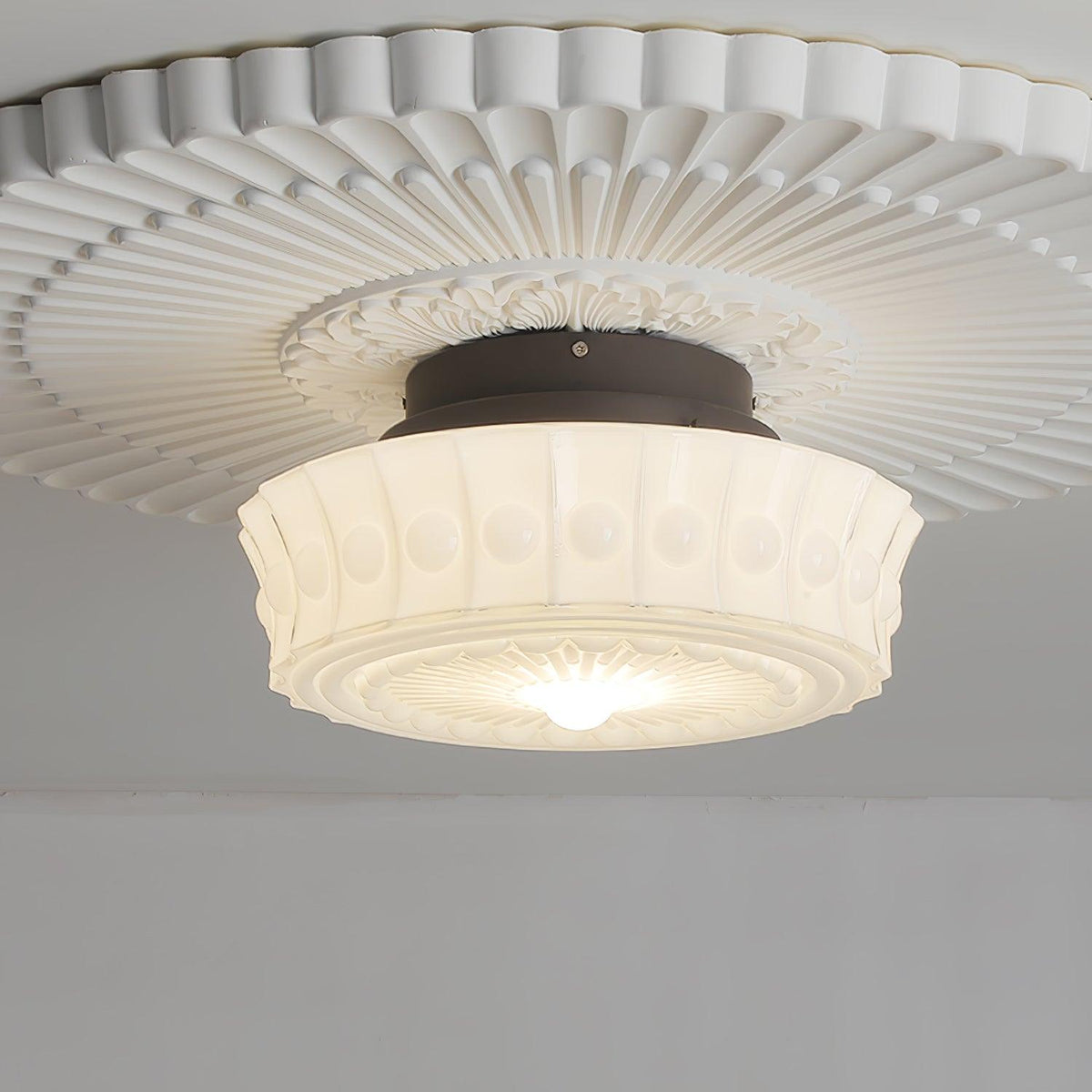 Jeiya Charles Edwards Flush Mount Ceiling Light