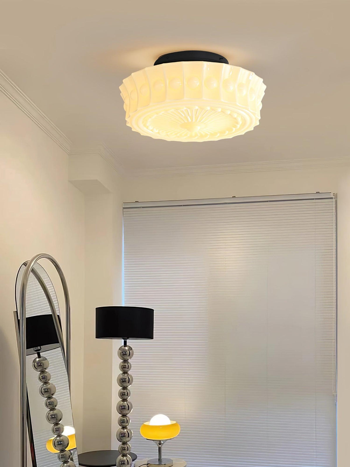 Jeiya Charles Edwards Flush Mount Ceiling Light
