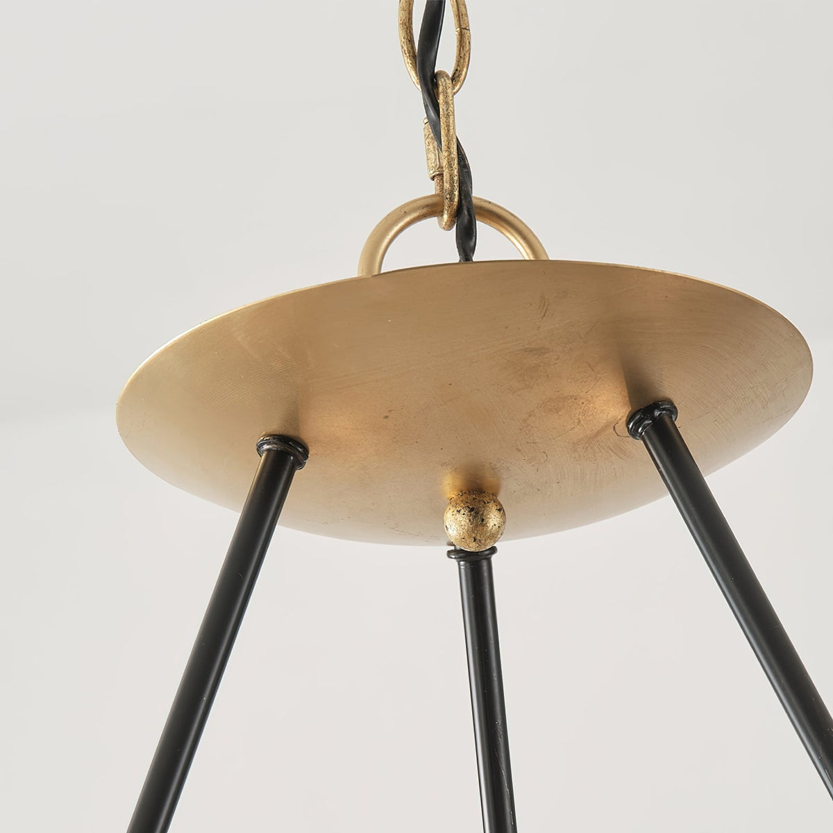 Evenor Elegance Vintage Brass Chandelier