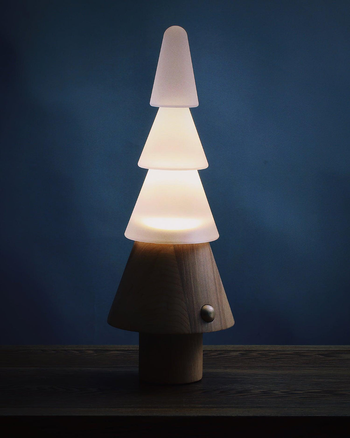 Elveette Modern Wood Table Lamp