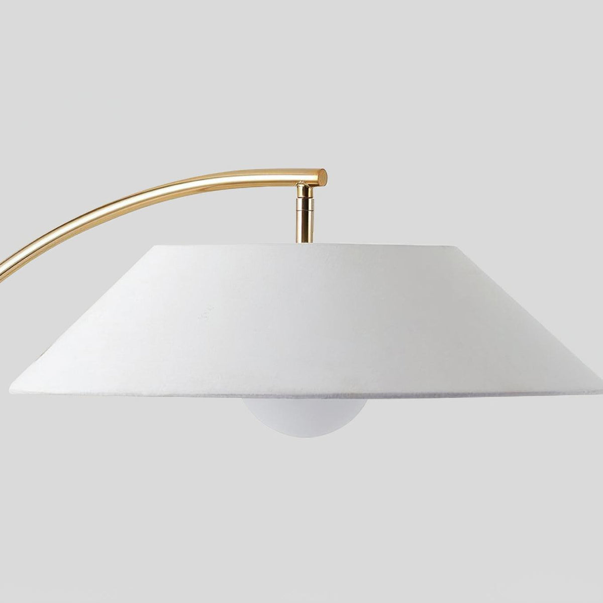 Veradin Steel Fabric Floor Lamp