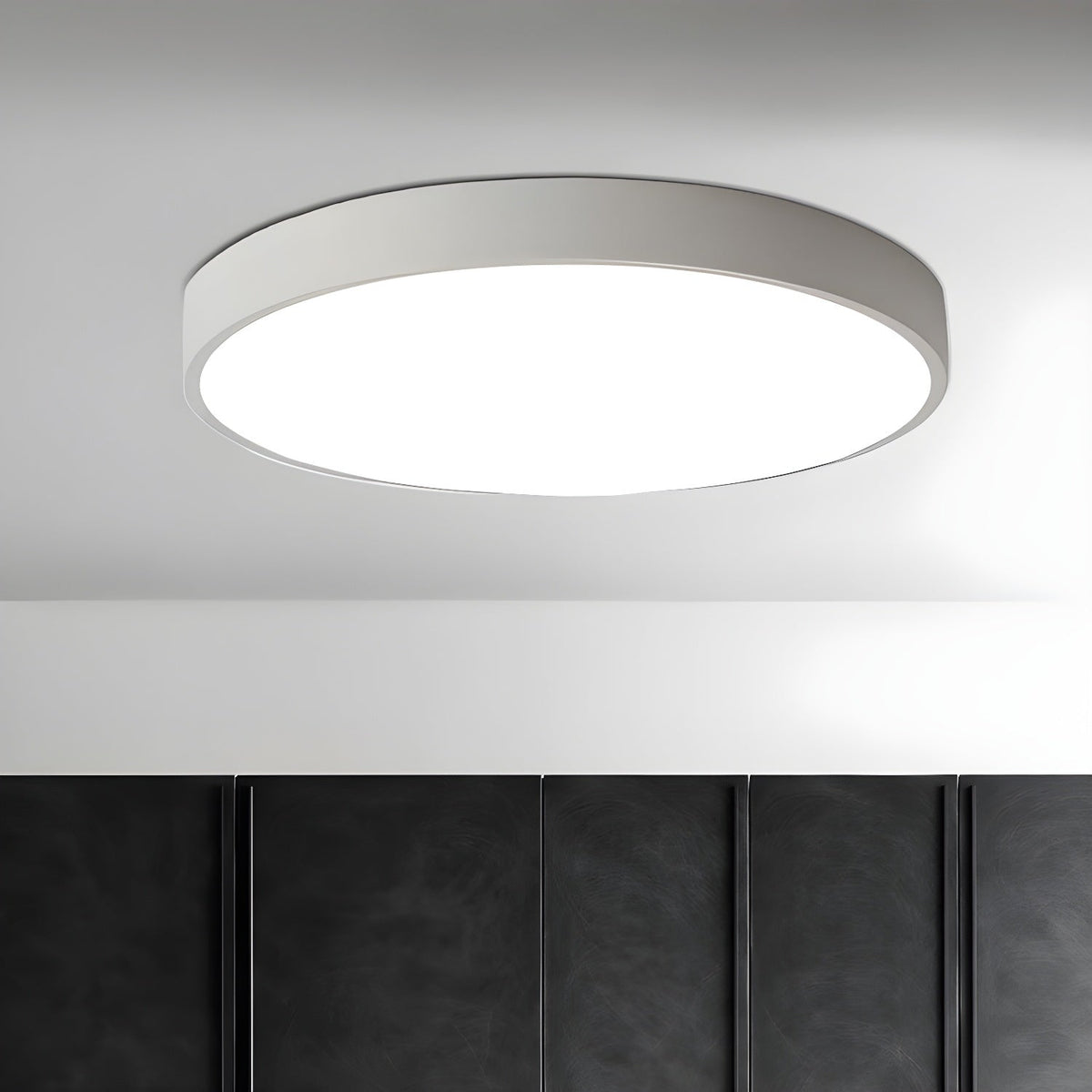 Izoriel Modern Minimalist Circular Slimline Ceiling Light
