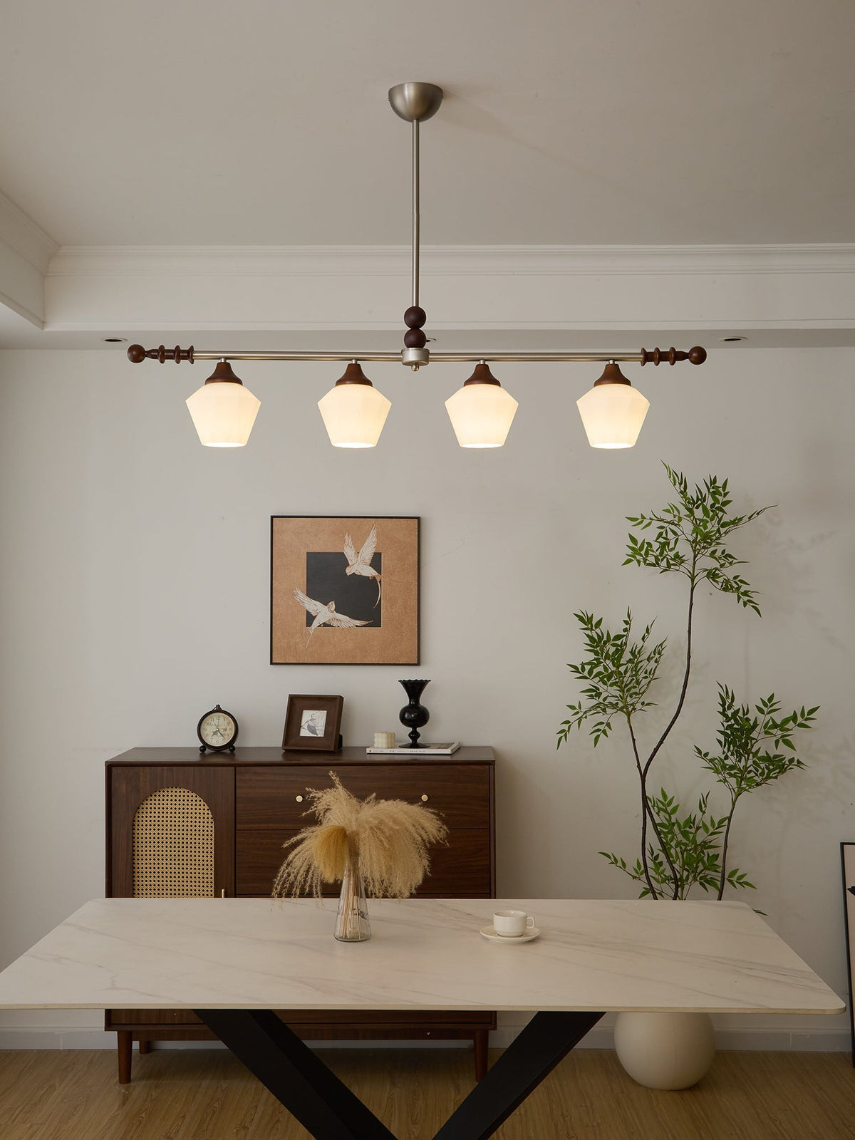 Vosole Traditional Elegance Vintage Wood Chandelier