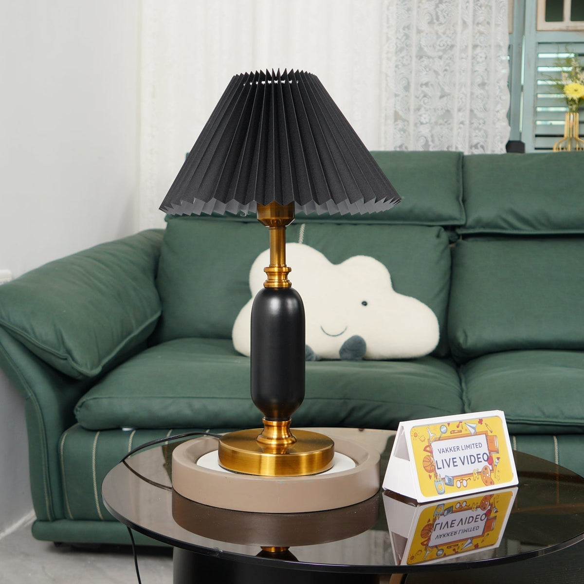 Aurmarila Fabric Table Lamp