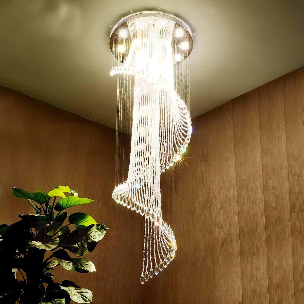 Evlaeia Postmodern Luxury Classic Crystal Chandelier