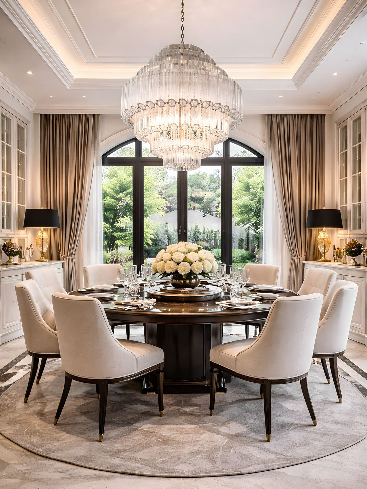 Hiya Clear Grande Palermo Chandelier