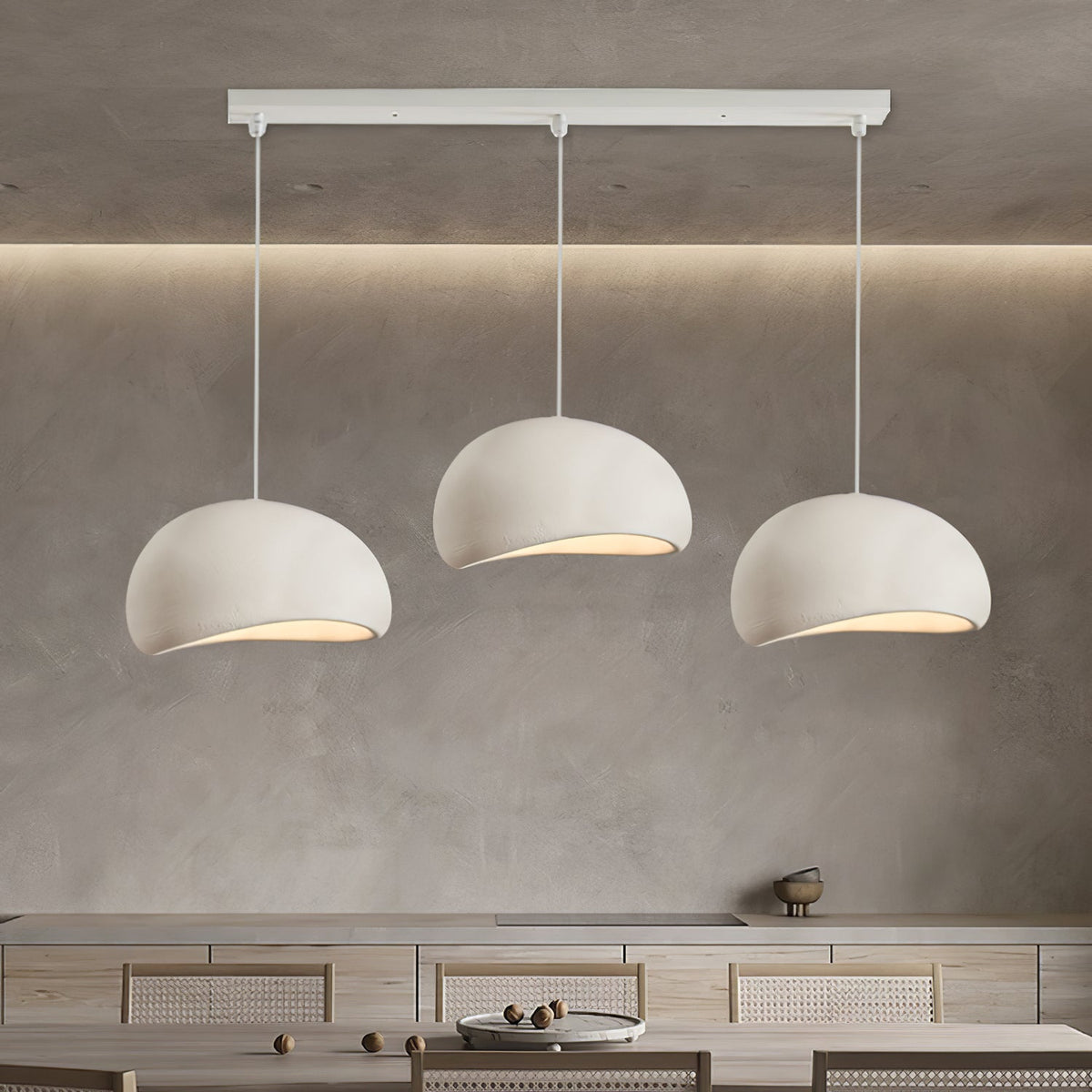 Selineria Pendant Light Cloud Swag Wabi-Sabi