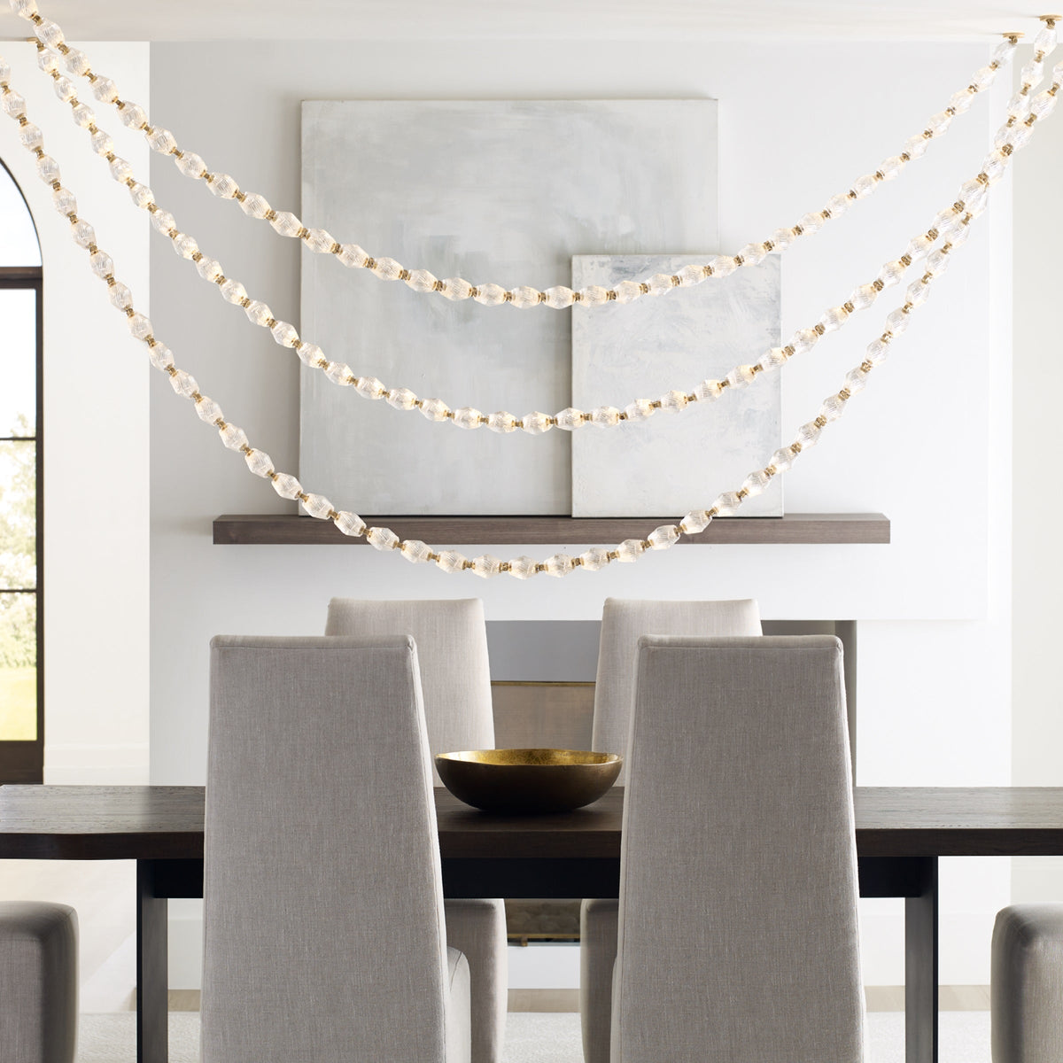 Karma Glass Chandelier
