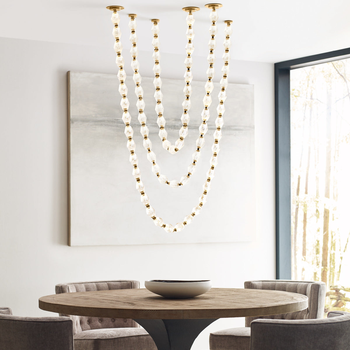 Karma Glass Chandelier