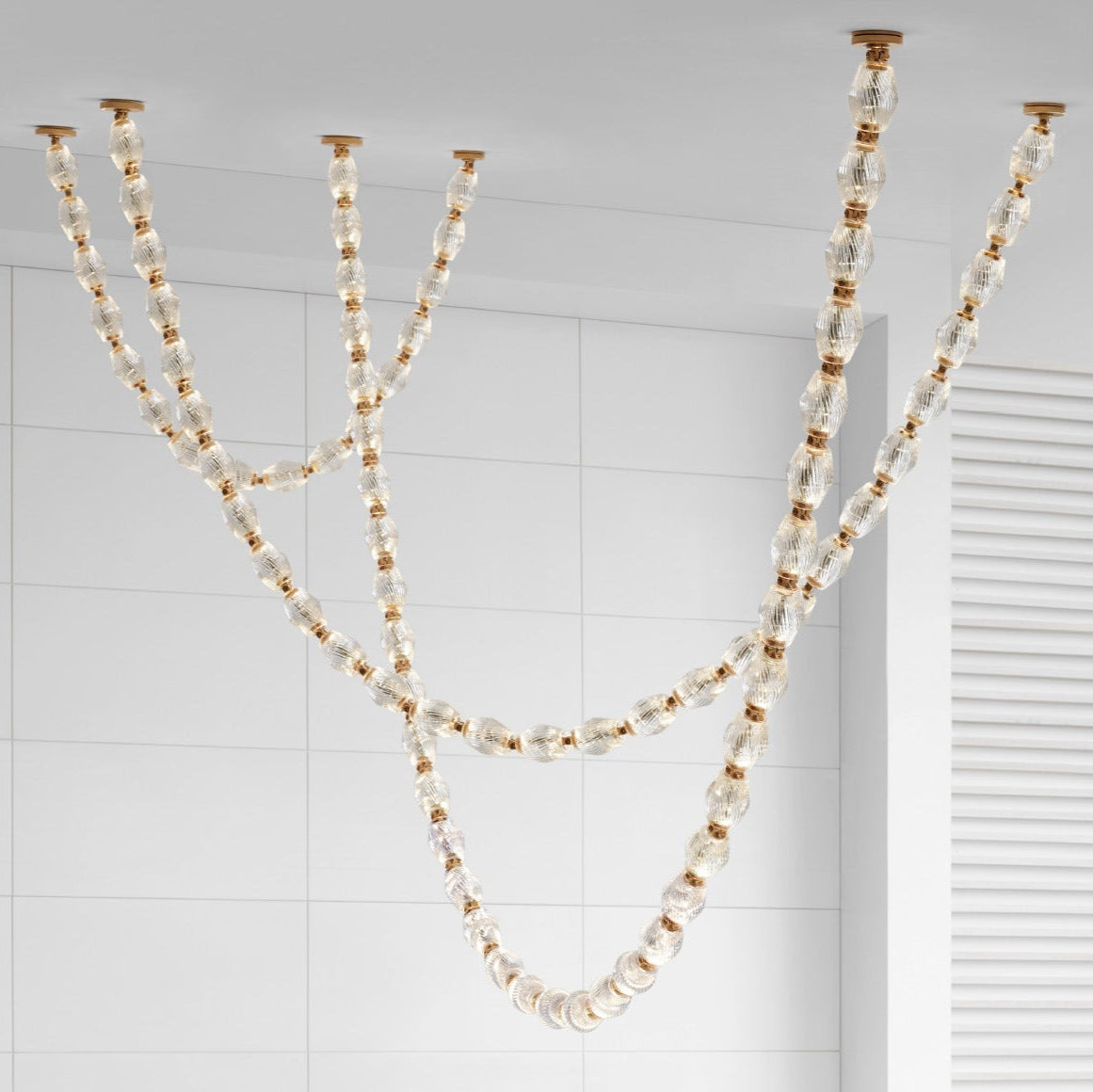Karma Glass Chandelier