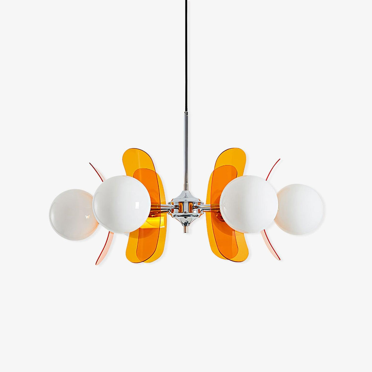 Aira Chandelier Brown &Orange