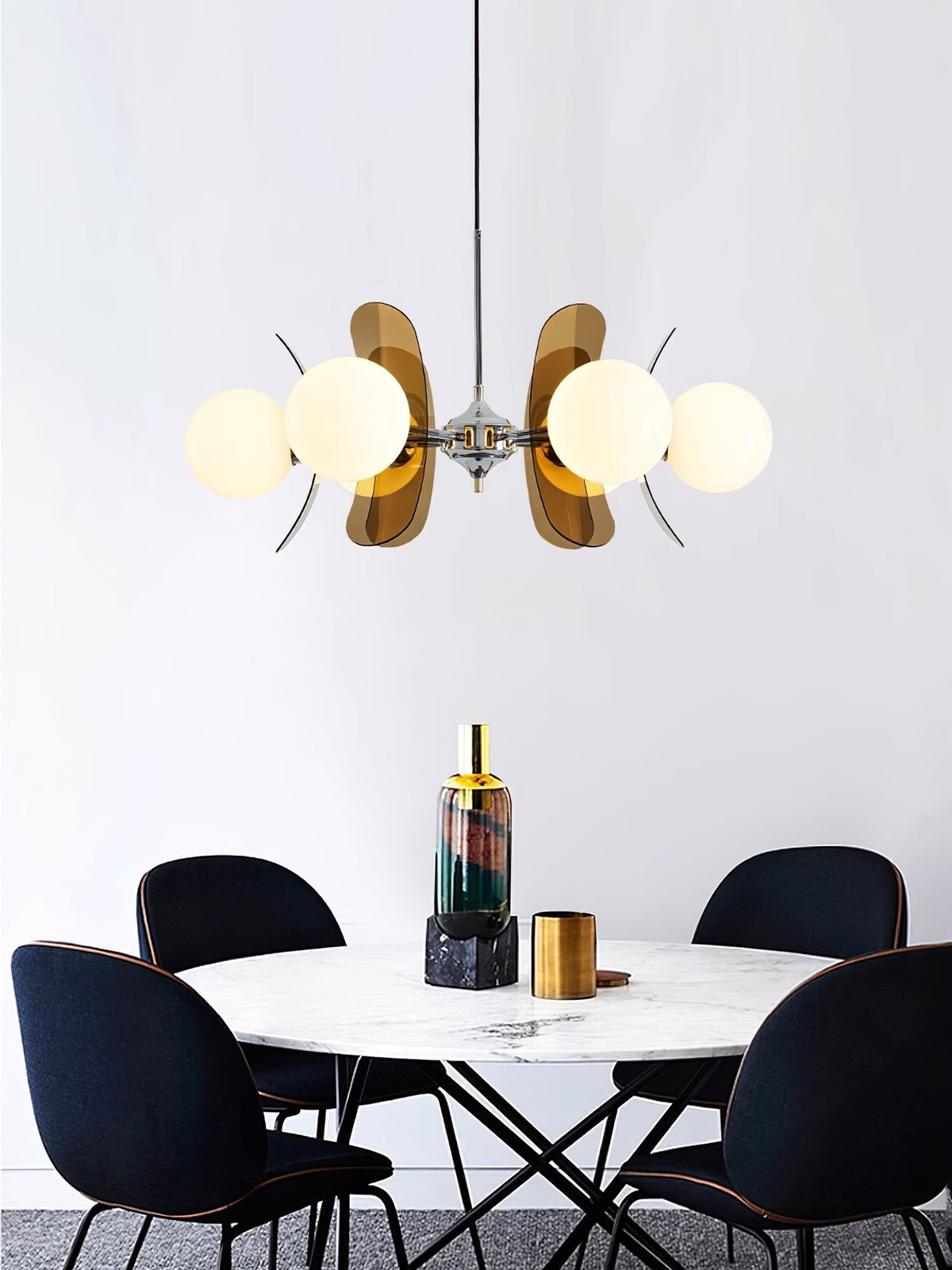 Emiya Coloured Sputnik Chandelier