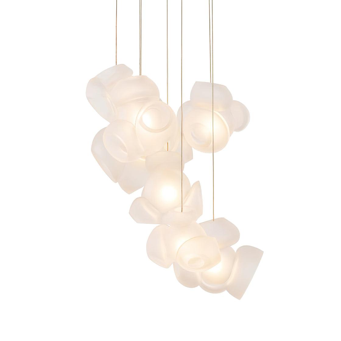 Ursa Bubbles Cluster Glass Pendant Light