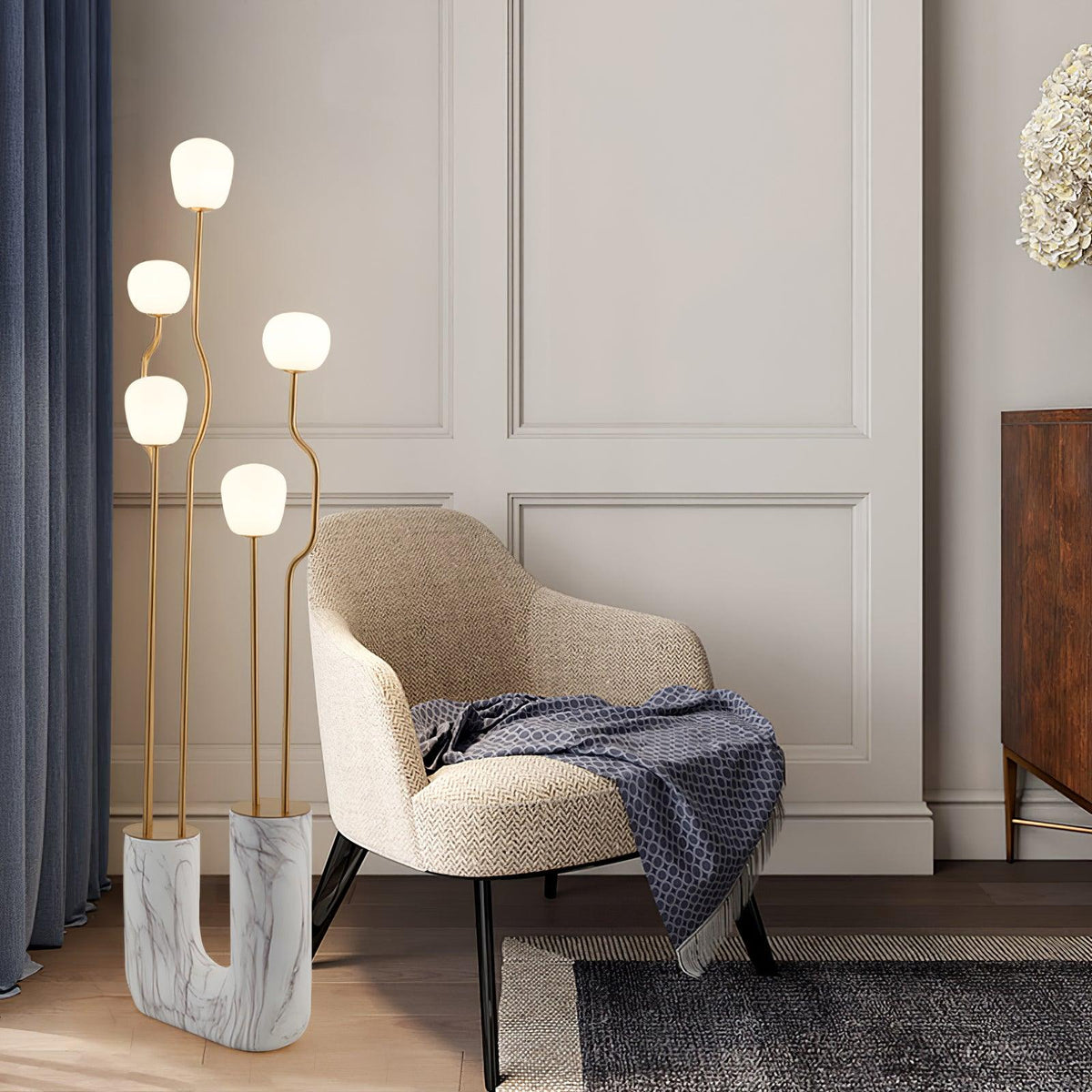 Avenoaya Elegant Comet Floor Lamp