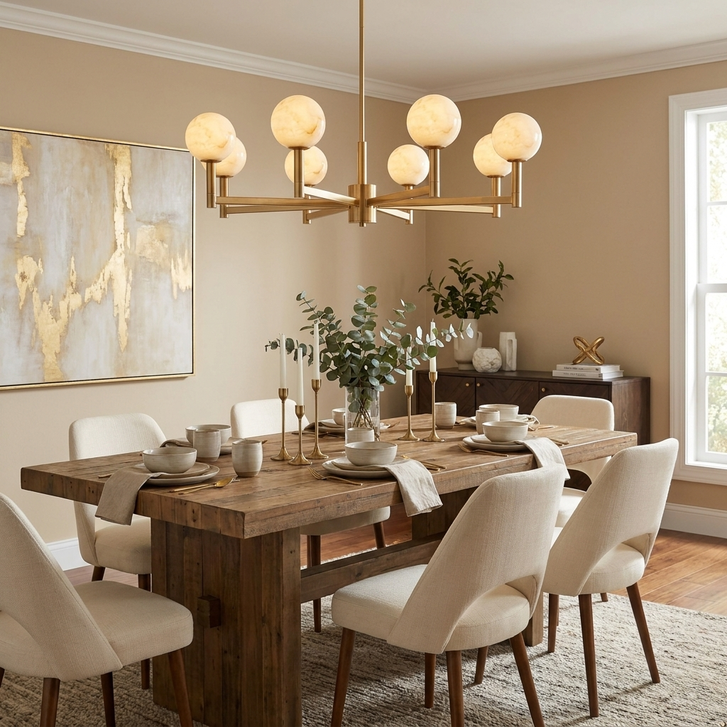 Corleigh Alabaster Chandelier