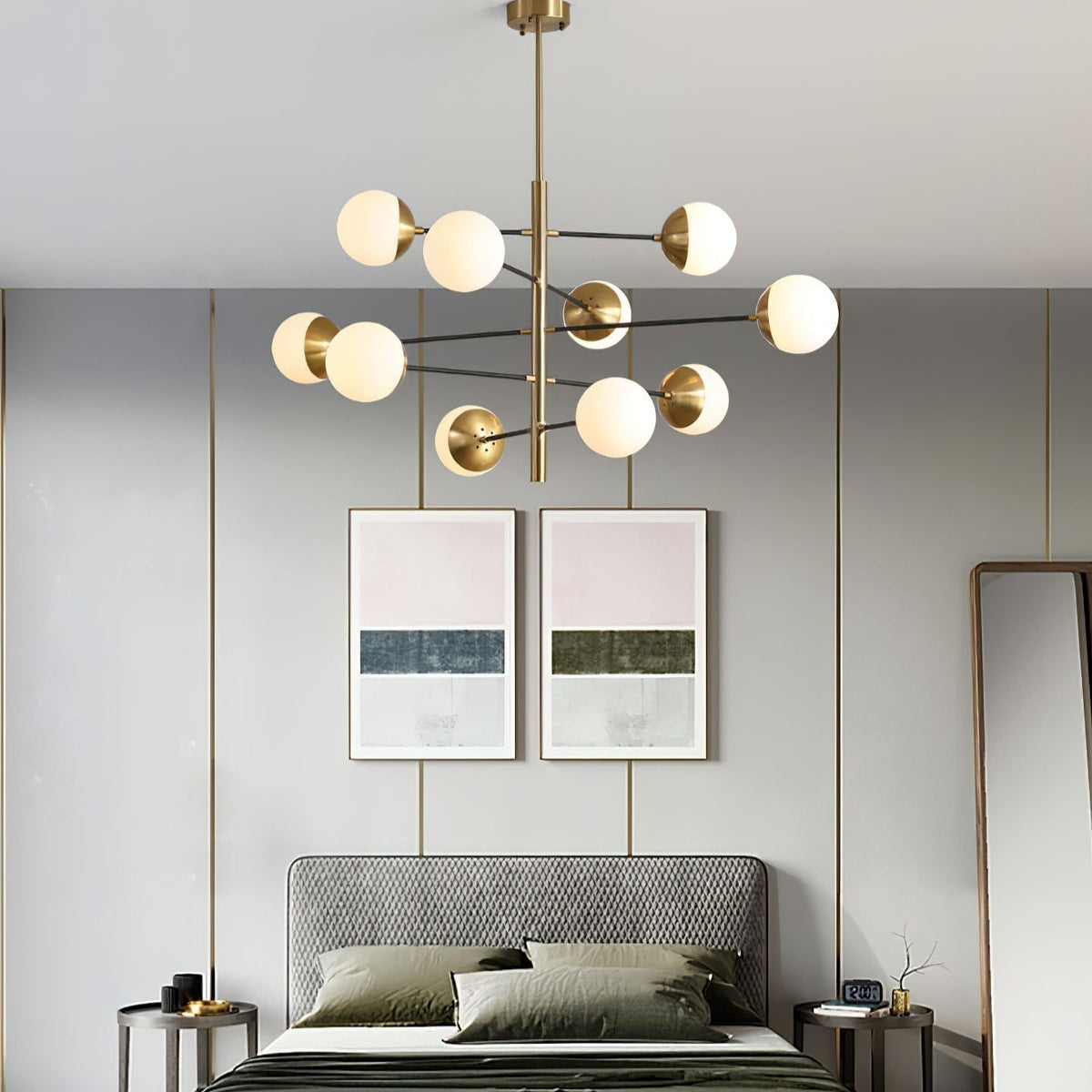 Celisissa Glass Chandelier