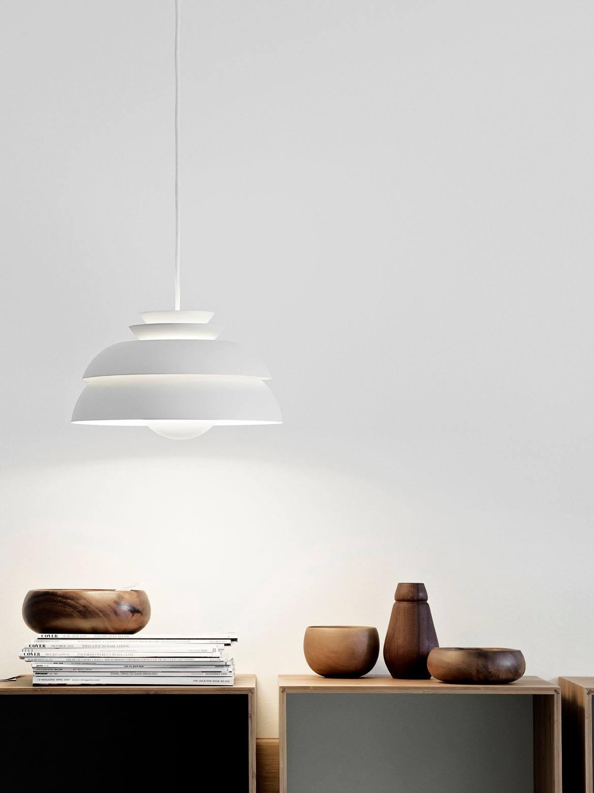 Novenu White Scandinavian Pendant Lamp