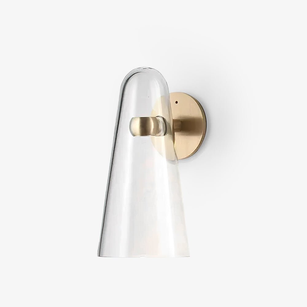 Velivira Conical Glass Wall Light