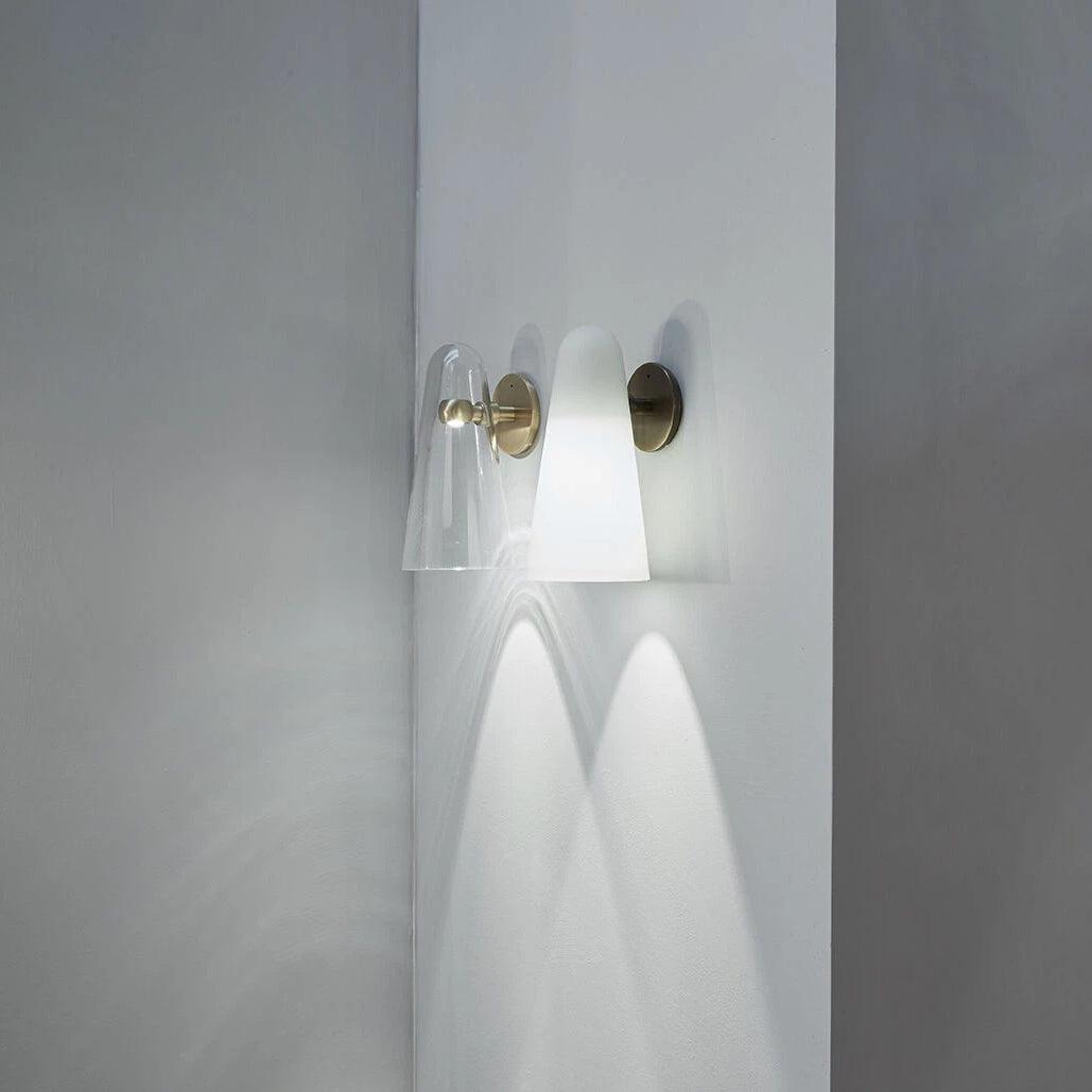 Yoke Glass Wall Lamp