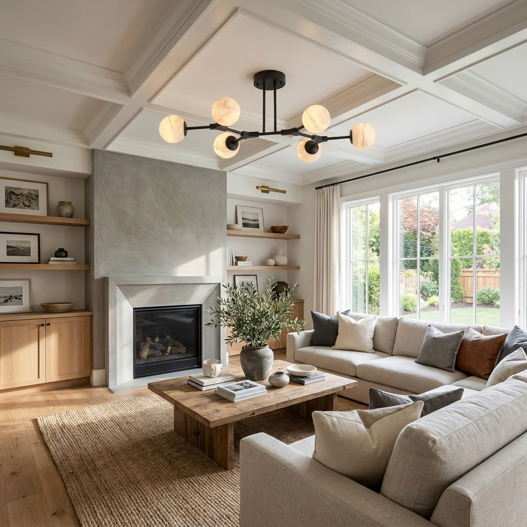 Haverhurst Alabaster Chandelier