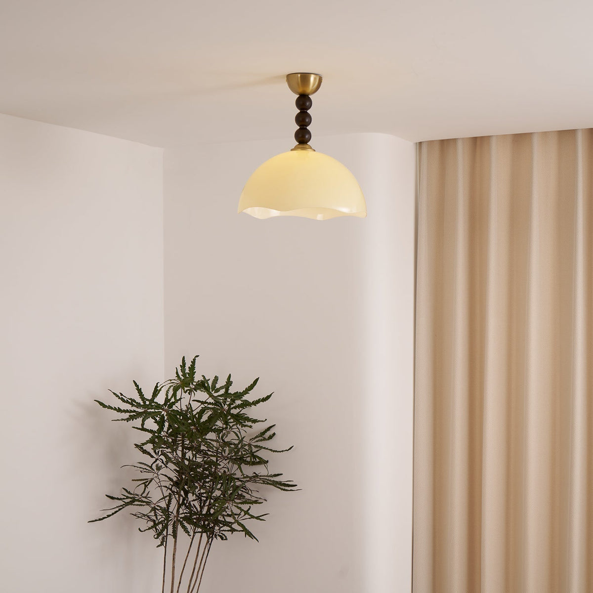 Syraeia Nordic Art Coral Glass Ceiling Lamp