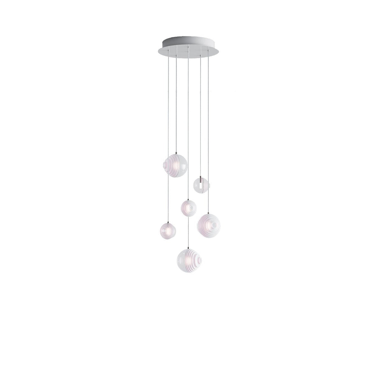 Celestial Orbit Cascade Chandelier