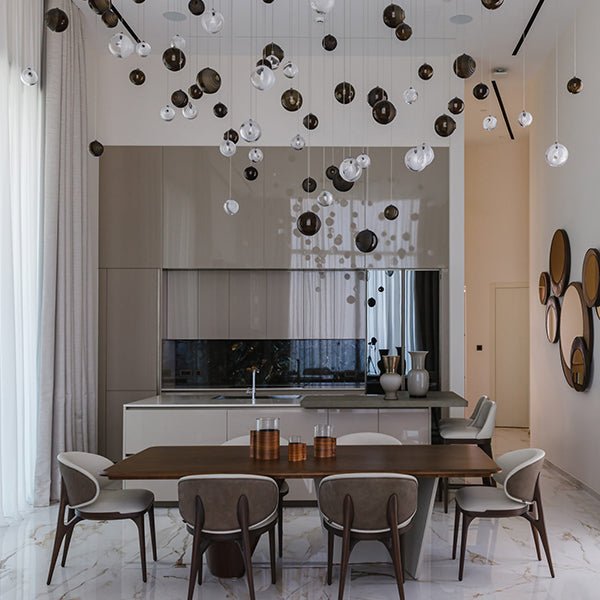 Celestial Orbit Cascade Chandelier