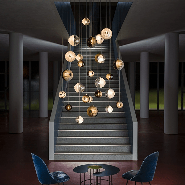 Celestial Orbit Cascade Chandelier