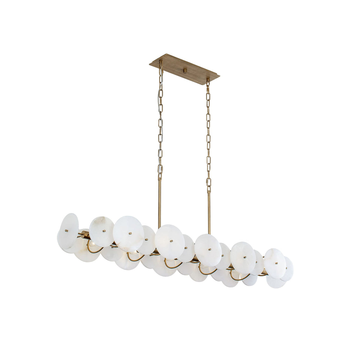 Avenoena Linear Alabaster Chandelier