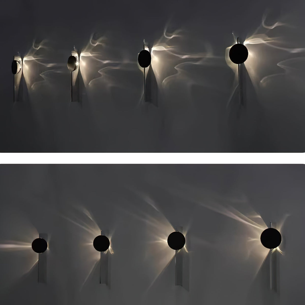 Wijo Kinetic Shadow Indoor Wall Light