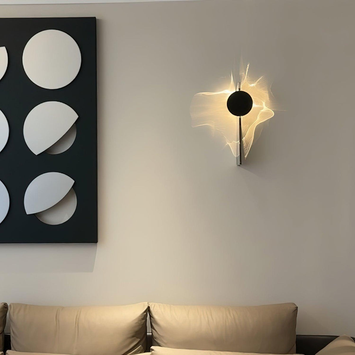 Wijo Kinetic Shadow Indoor Wall Light