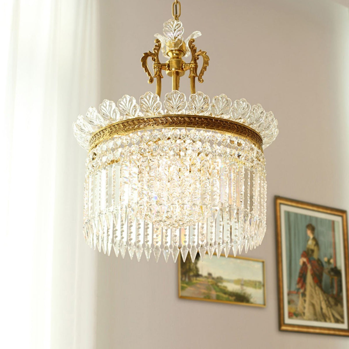 Dova Brass Chandelier