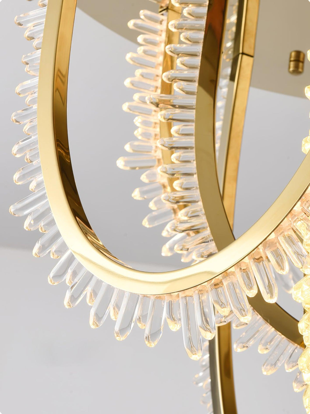 Crystal Individual Creativity Corde Crystal Ceiling Light