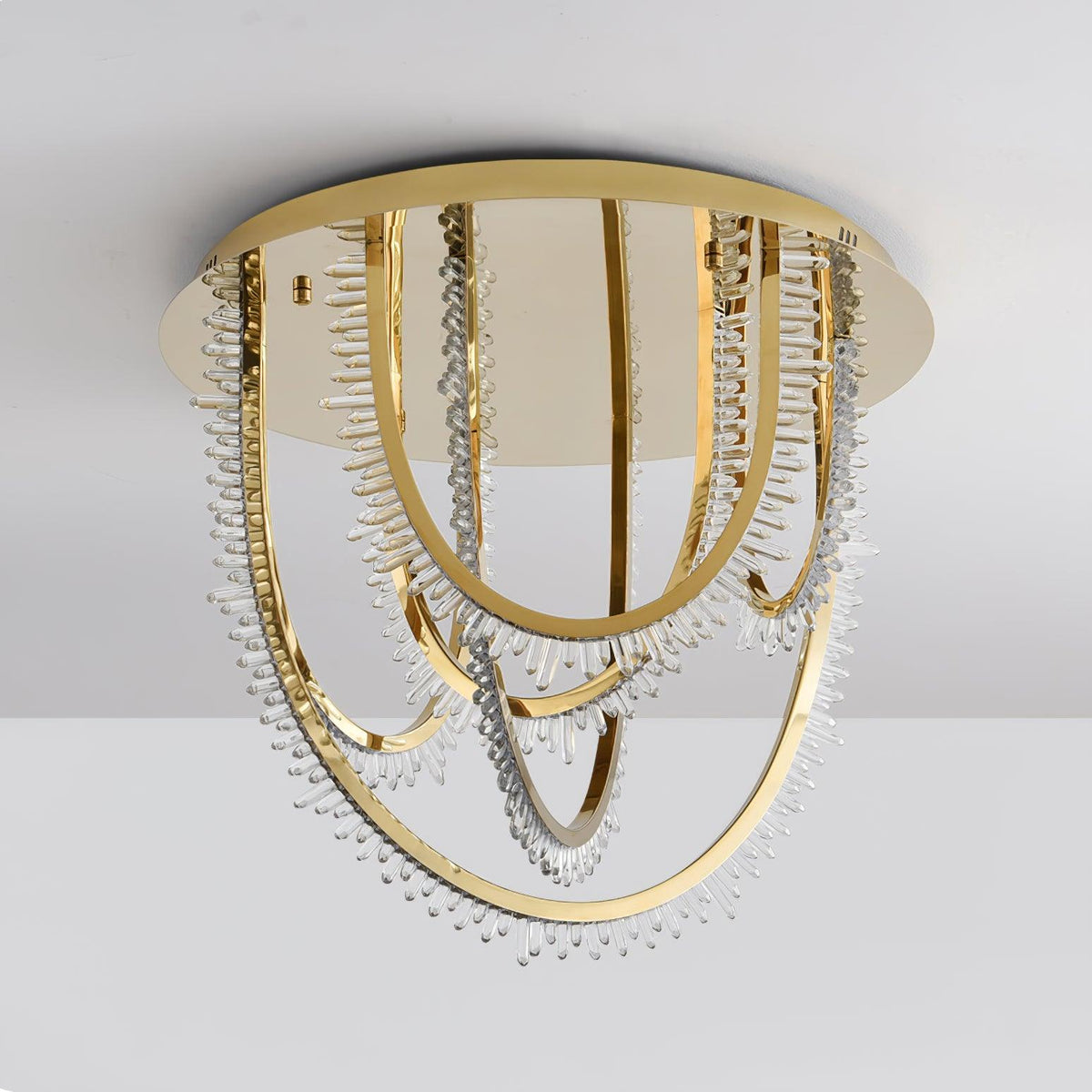 Crystal Individual Creativity Corde Crystal Ceiling Light