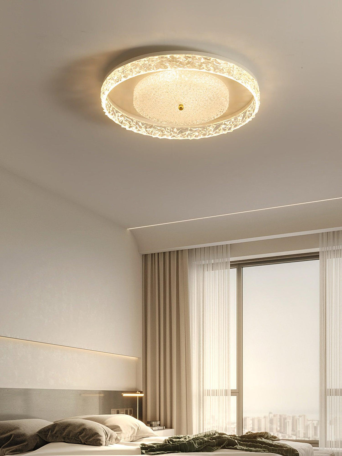 Bia Postmodern Luxury Embedded Crystal Ceiling lamp